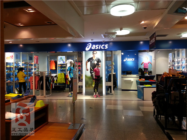 亚瑟士 ASICS 广州东川运动场店装饰工程（2013）