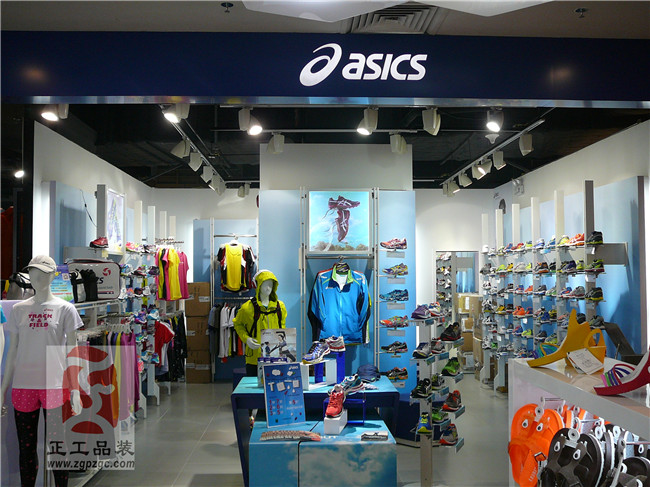 亚瑟士 ASICS 广州天河正佳胜道店装饰工程（2013年）