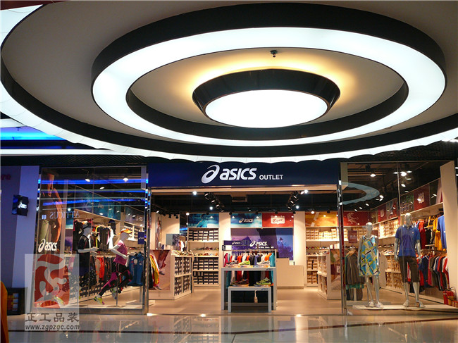 亚瑟士 ASICS outlet 广州万国广场工厂店装饰工程（2013）