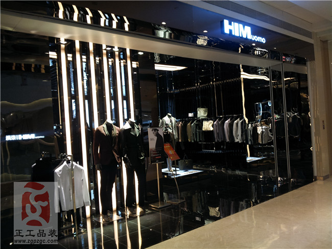 汉崇 HIM 广州广百太阳新天地店货架道具及装饰工程（2012年）