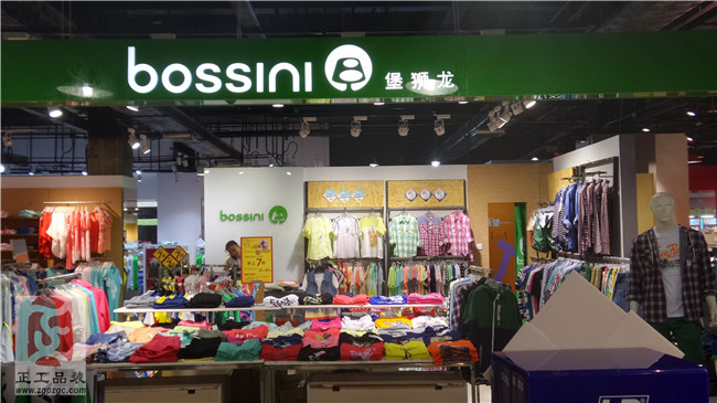 堡狮龙 bossini 广州番禺万博店装饰工程（2014年）