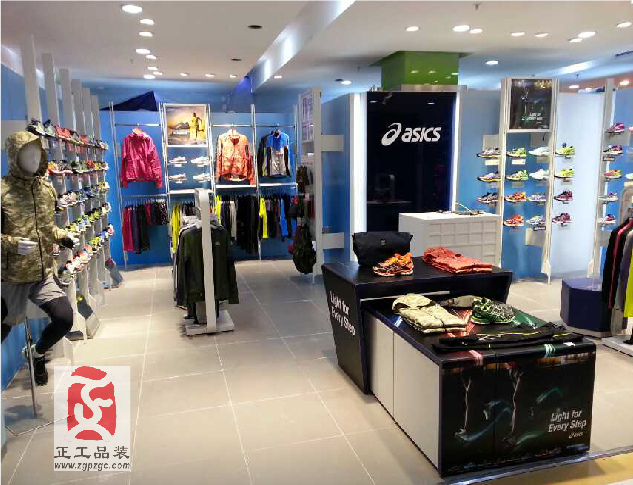 亚瑟士 ASICS 深圳东门茂业百货AS店装饰工程（2014年）