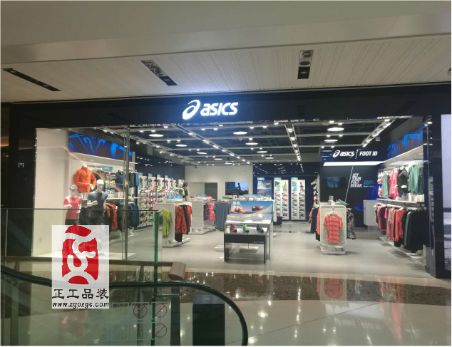 亚瑟士 ASICS 广州天河天汇广场AS装饰工程（2016年）